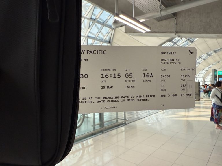 國泰航空銀卡修行(八)-尾聲.終局之戰